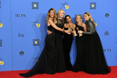 The cast of Little Big Lies at the 2018 Golden Globes.