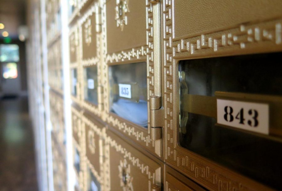 The mail room in Hidden Springs, Idaho is a common area for the community’s 2,300 residents. This location is just one of the many towns across the United States that the USPS unifies.