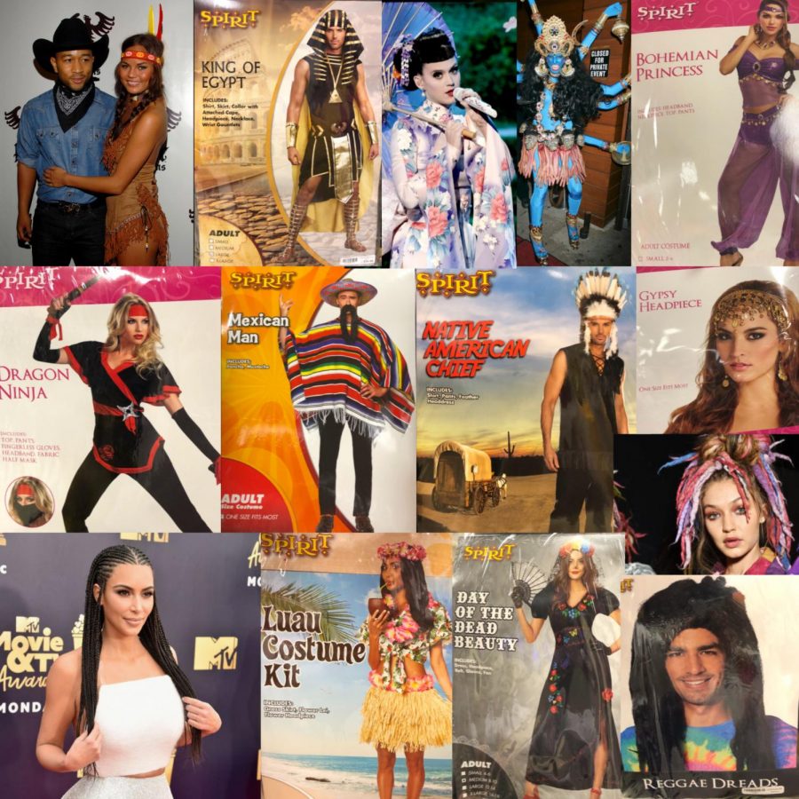 Collage+of+celebrities+and+halloween+costumes+that+are+practicing+cultural+appropriation.