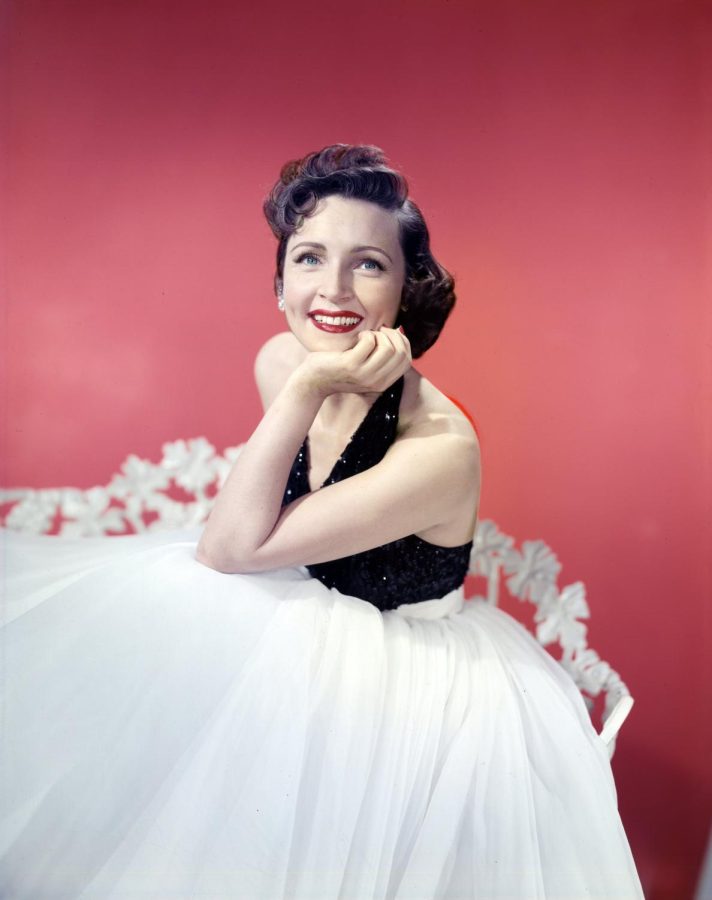 Young and iconic Betty White in the beginning of her long career.