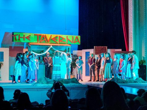 Opening night of The Washington Street Players production.
