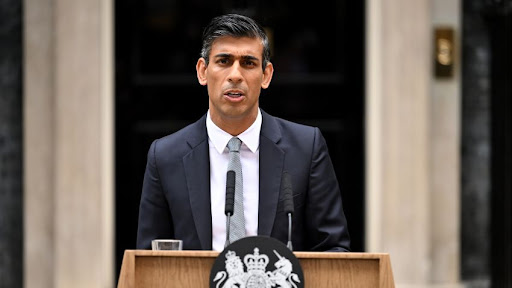 Rishi Sunak's first speech as prime minister. 