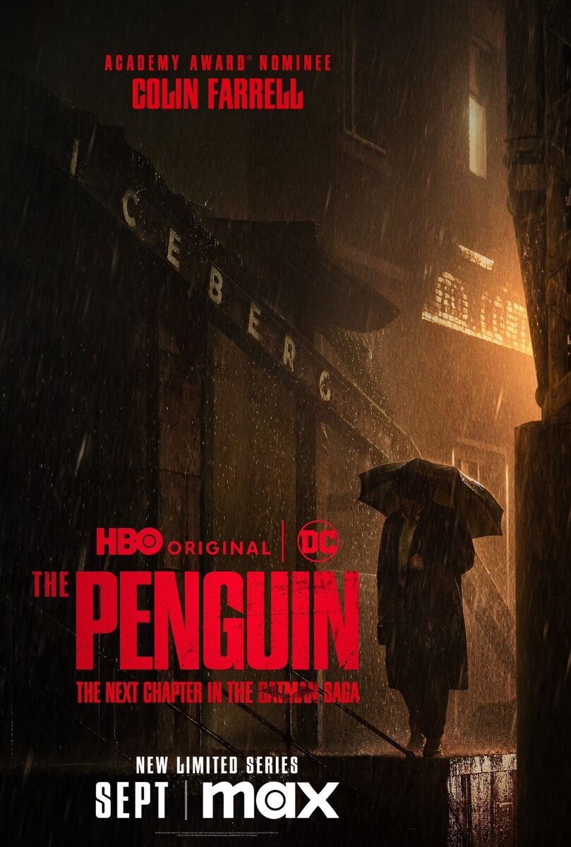 The poster for the new 
Penguin show (Max)